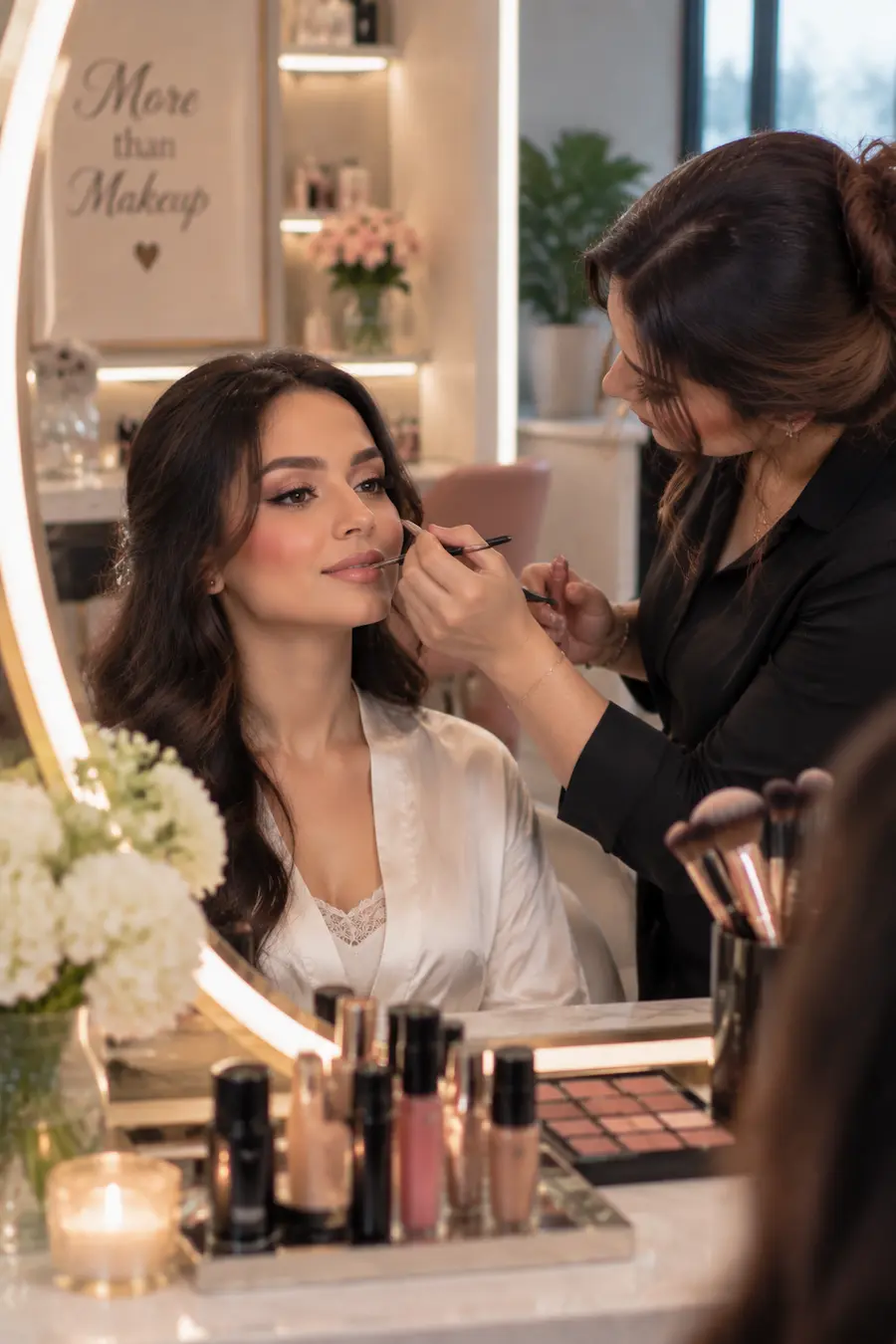 Professional services at a make up salon in Business Bay